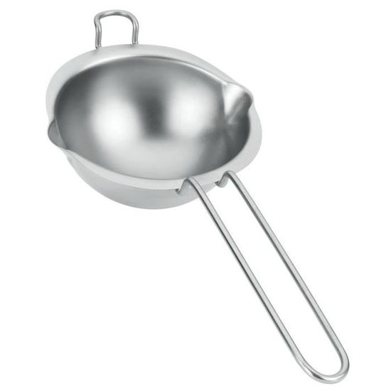 Bol à Fondre Bain-Marie Westmark 11cm + Pinceau Pâtisserie Woody - Kit Chocolat Sauce Acier Inox