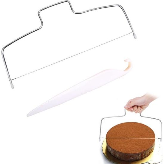 Lissoir à Gâteau Professionnel - Pour Lissage Glaçage, Pâte à Sucre Et Marzipan