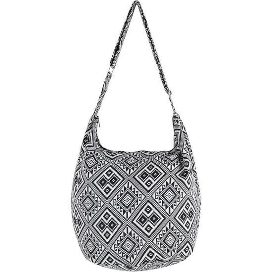 Sac Hippie Bohème Goa - Grand Sac Bandoulière Coloré - Coton Inde