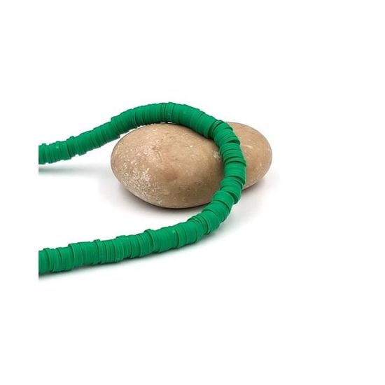 Creafirm 380 Perles heishi 8mm Couleur Blanc