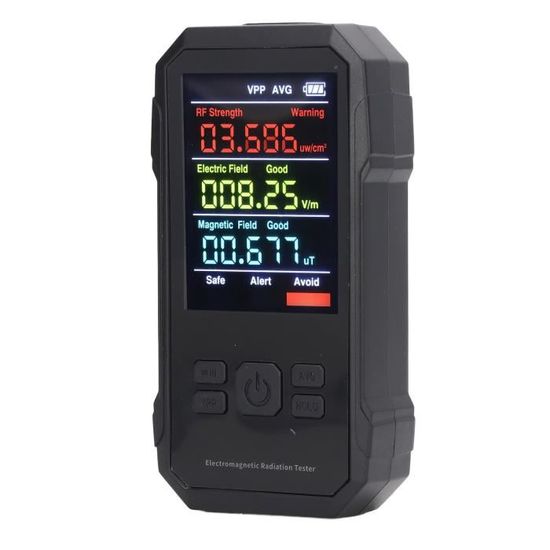 Détecteur De Champ électromagnétique Numérique - Testeur De Radiation RF, Champs Magnétiques Et électriques