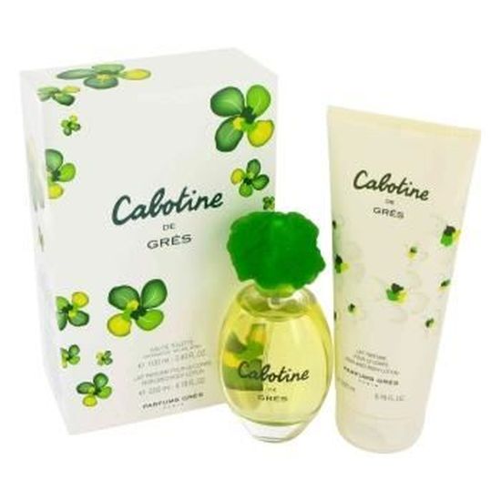 Cabotine par Parfums Gres pour femme - Coffret cadeau 2 pièces 3,4 oz EDT  Vaporisateur, 6.