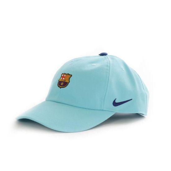 Casquette Officielle FC Barcelona Biline Adulte - Bleu Grenat, Fermeture Réglable, Matériaux Recyclés