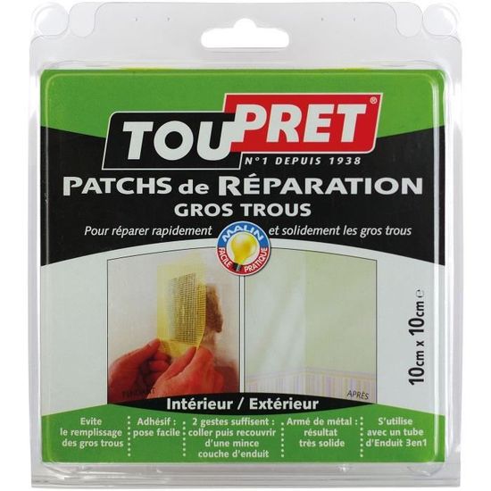 Tissu Autocollant Réparation - 10 X 200 Cm - Imperméable - Pour Siège Auto, Tentes, Canapés, Bâches