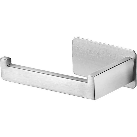 Porte-papier Toilette Pour Réservoir De WC - En Acier Inoxydable - Blanc Ou Noir - 19 X 7.5 Cm