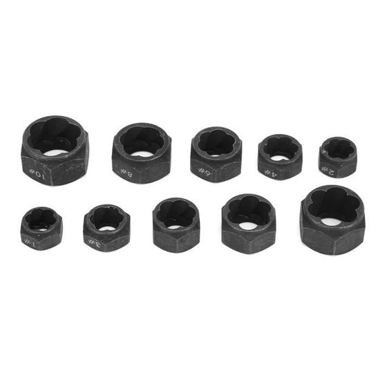 Kit Extracteur D’écrous De Roue 4 Pièces – Outil De Retrait Enjoliveurs Et Capuchons De Boulons Pour Voiture - 2