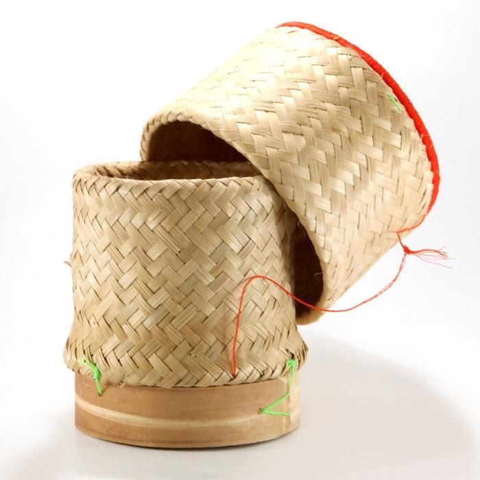 Panier en bambou pour Riz gluant 13cm Tip Khao Cdiscount Au quotidien