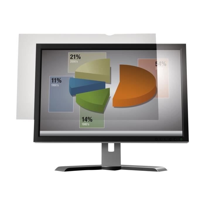 3M Filtre standard pour écran - Transparent - Pour 61 cm (24\