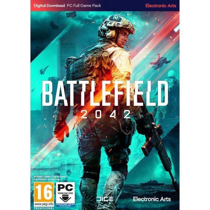 Jeu PC - EA Electronic Arts - Battlefield 2042 - Tir FPS - Mode en