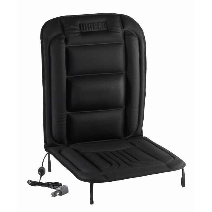 WAECO Couvre siège chauffant 12V Noir