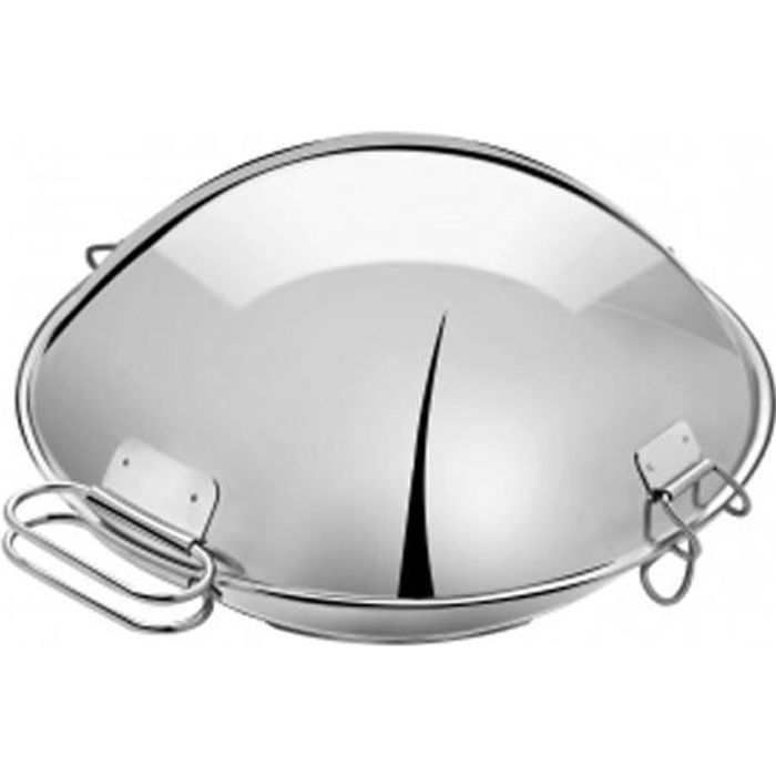 ARTAME Cataplana en inox - Ø 24 cm - Gris argenté