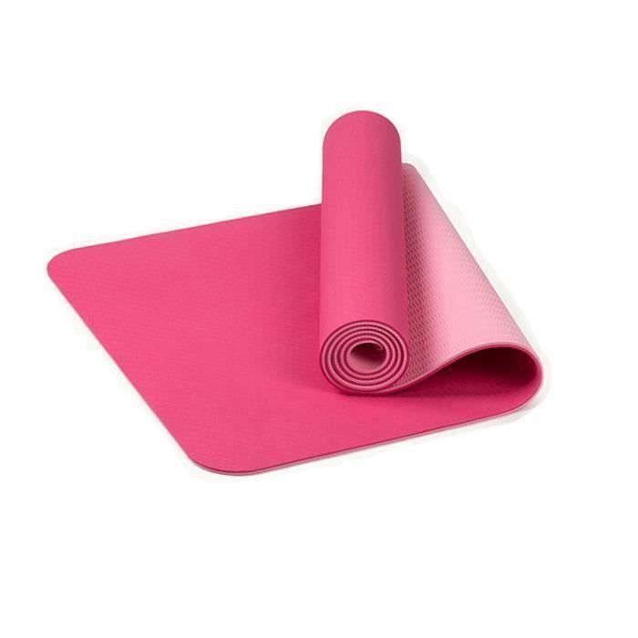 Équipements sportifs Tapis de yoga Classic Pro Tapis de yoga TPE Tapis d\'exercice antidérapant écologique YTT90821104D_cbas