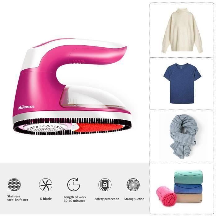 Rasoir Anti-Peluche-Anti-Bouloche,Rotatif Lint Remover Electrique-Pour Chandails- Vêtements-Rideaux-Tapis Etc la28163