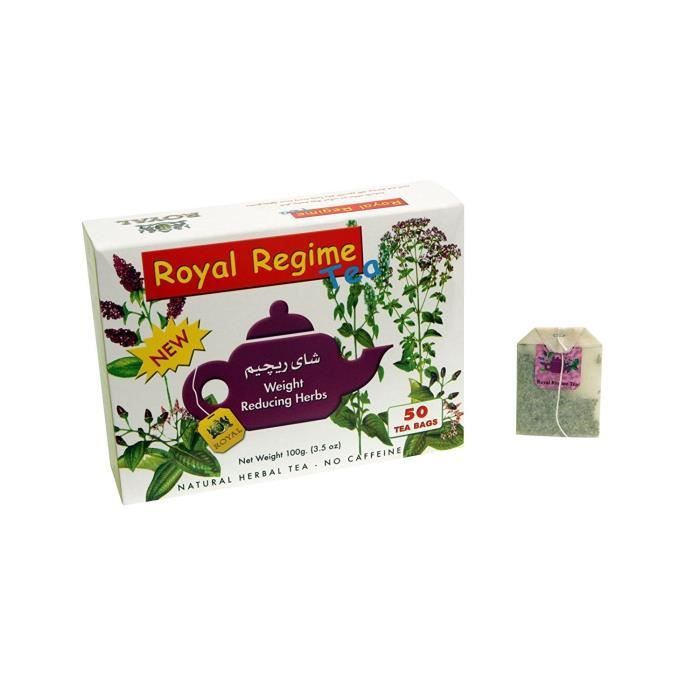 Royal Regime Tea - Thé Minceur, 50 sachets