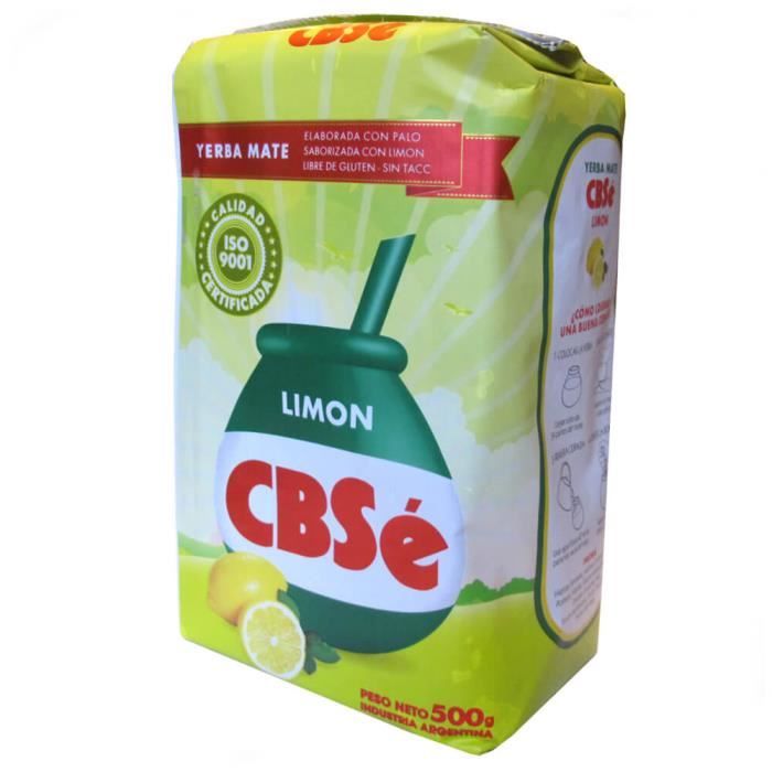 Yerba Maté cbse citron 500g