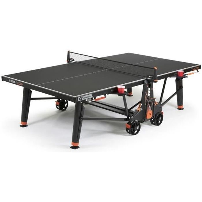 Table de ping-pong d'extérieur 700X Outdoor - Plateau Noir - Cornilleau