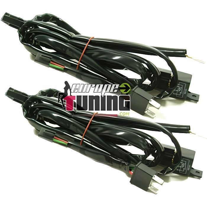 KIT DE CONVERSION PRISE H4 EN PRISE H7/H7 POUR PEUGEOT 206 (12327)