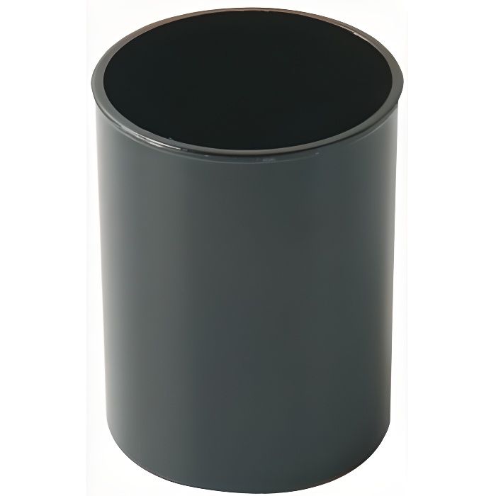 Pot a crayons plastique 9cm noir