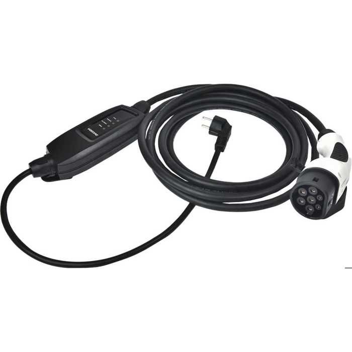 Câble de recharge 230V Type 2 pour véhicule électrique 16A / 3,4kW