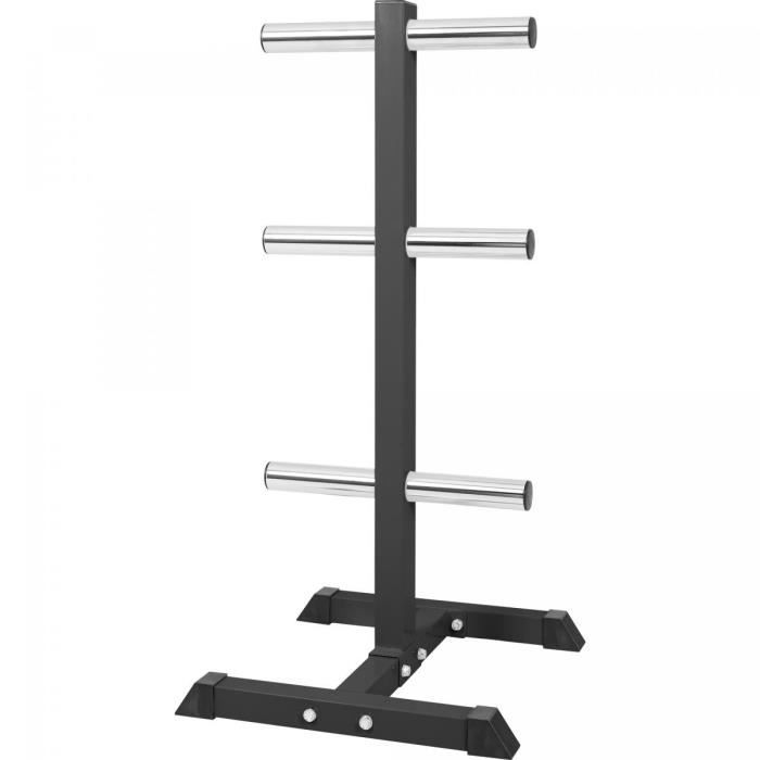 Rack de rangement pour poids disques Olympique 51mm noir