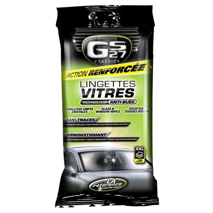 GS27 Lingettes Vitres - 35 pièces