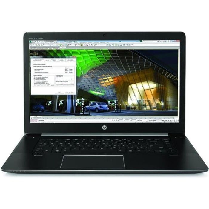 station de travail mobile HP ZBook 15 G3 - 15,6- - Core i7 6820HQ - 16 Go de RAM - 512 Go