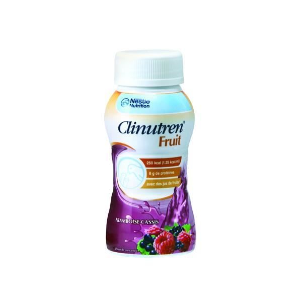 Clinutren Fruit Framboise Cassis 4 x 200ml