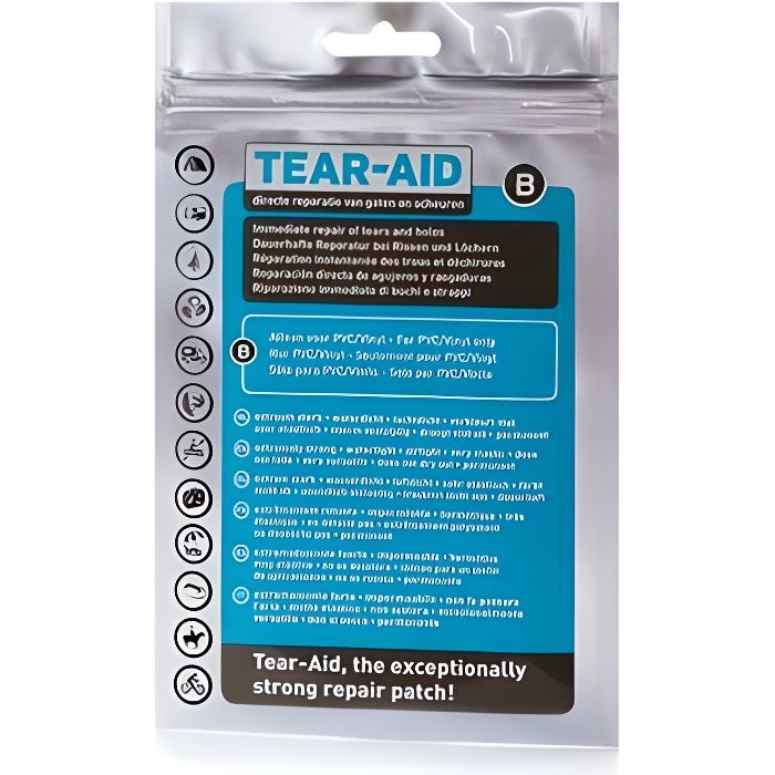 Kit de réparation tissu Tear Aid Type B