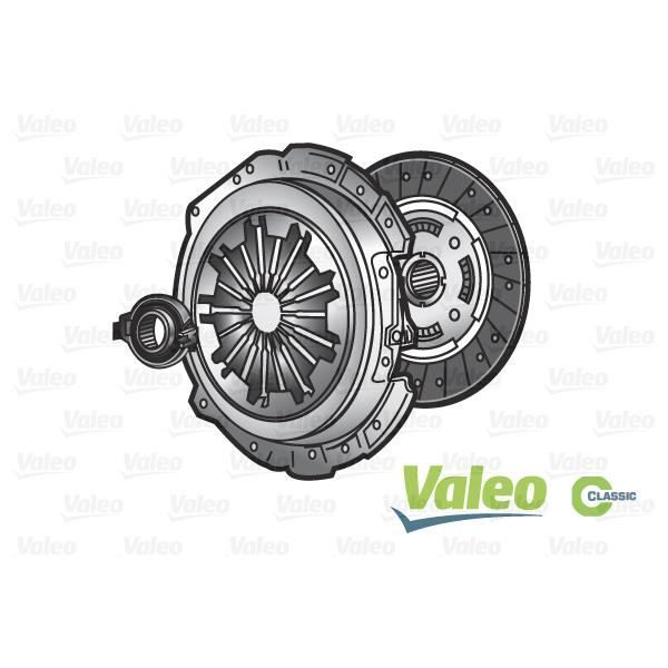 KIT EMBRAYAGE 3P VALEO 786002