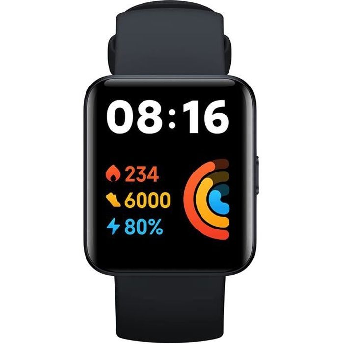 Xiaomi Redmi Watch 2 Lite Plus de 100 modes Sport 10 jours d'autonomie de batterie GPS Écran 1,55 pouce Résistance à l'eau de 5 ATM