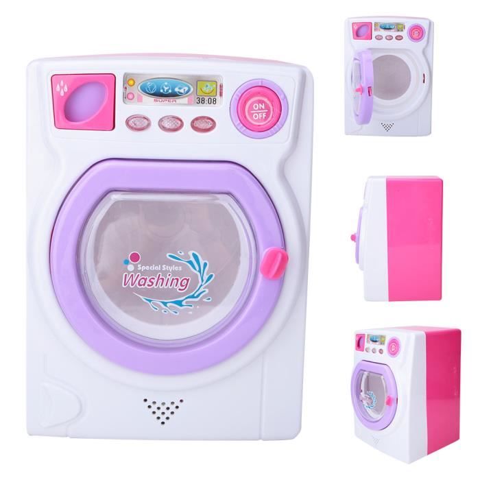 Ensemble de jouets Machine à laver électrique Jouets pour petits appareils ménagers