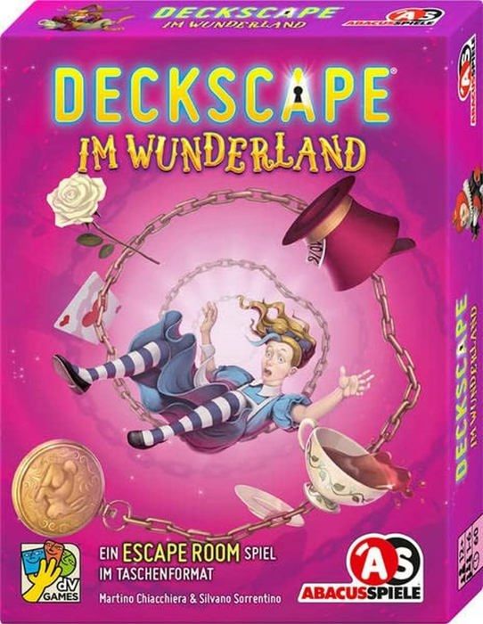 ABACUSSPIELE 38211 Deckscape – Crew Vs L'isola Dei Pirati – Gioco Di Carte Escape Room, Cooperativo, Per 2+ Giocatori