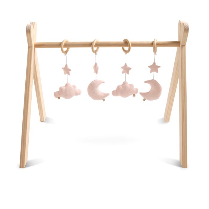 Arche D'éveil Bébé KalaDuck - Jouet Sensoriel Avec Lumières, Musique, Pliable Pour Poussette Et Lit