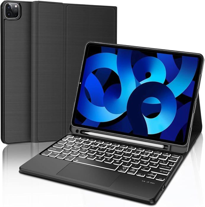 Étui De Clavier Éclairé Pour Ipad Pro 11 2020 (2Ème Génération) - 2018