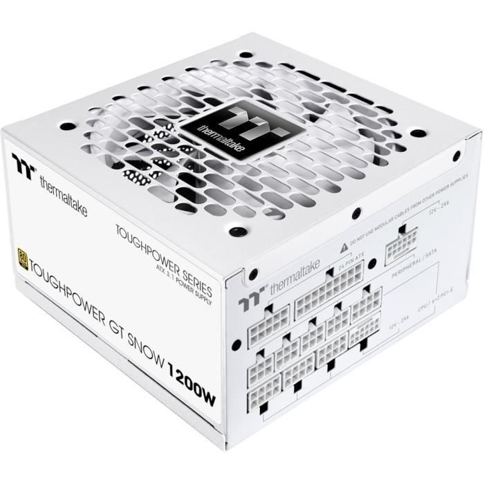 Thermaltake Toughpower GT Snow unité d'alimentation d'énergie 24 pin ATX ATX - vue 3
