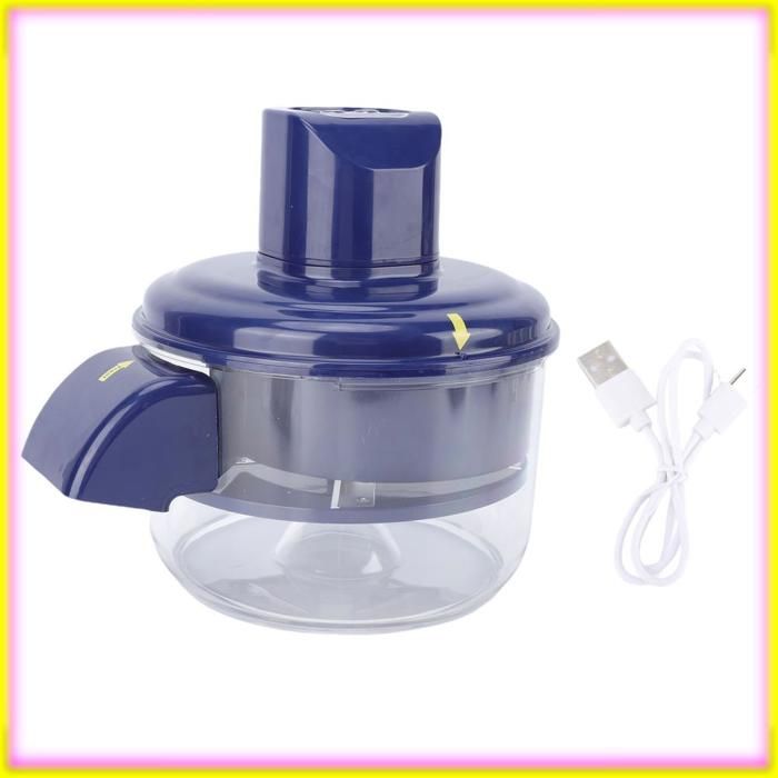 Machine électrique rechargeable à éplucher les raisins automatique pour cuisine domestique