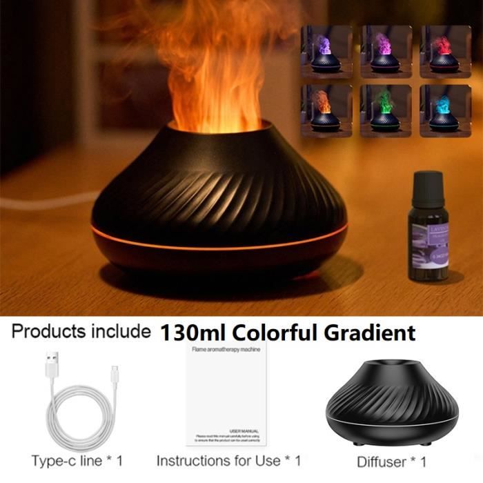 Rom Humidificateur Diffuseur Flamme Diffuseur De Flamme Humidificateur