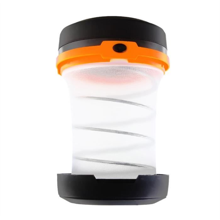 Tente Portable Lampe Camping Lumière Mini Pliable Camp extensible lampe torche avec crochet - Sport
