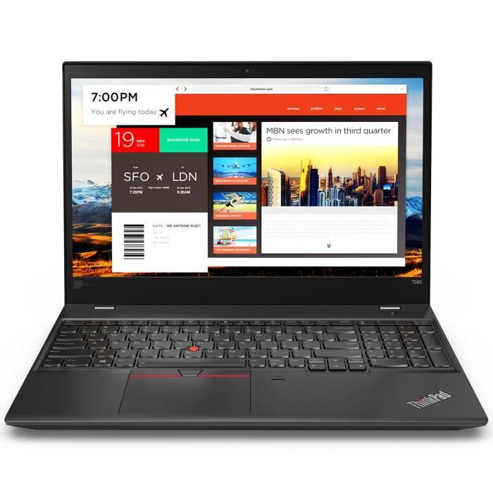 LENOVO TP T580 i5-7300U 15p 8GB 512GB(P) ThinkPad T580 i5-7300U 156p 8GB 512GB Win10 (P) Intel Core i5 - 15.6