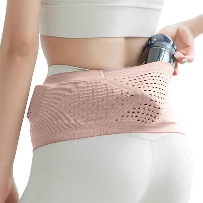 Nathan ID Pack Taille Randonnée Course Réglable Rose Femme Moyenne