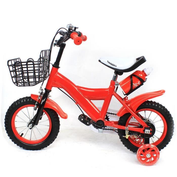 Vélo Bike Pour Enfant De 4 à 7 Ans Avec Roues Stabilisatrices MTG0078 -  Sodishop
