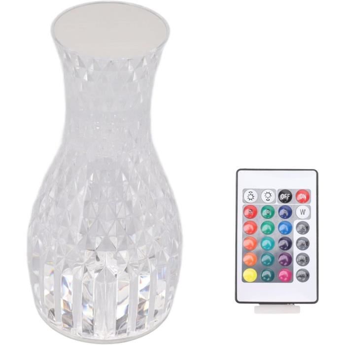 Diamant Lampe Maison Télécommande Lampe De Chevet Veilleuse Décoration