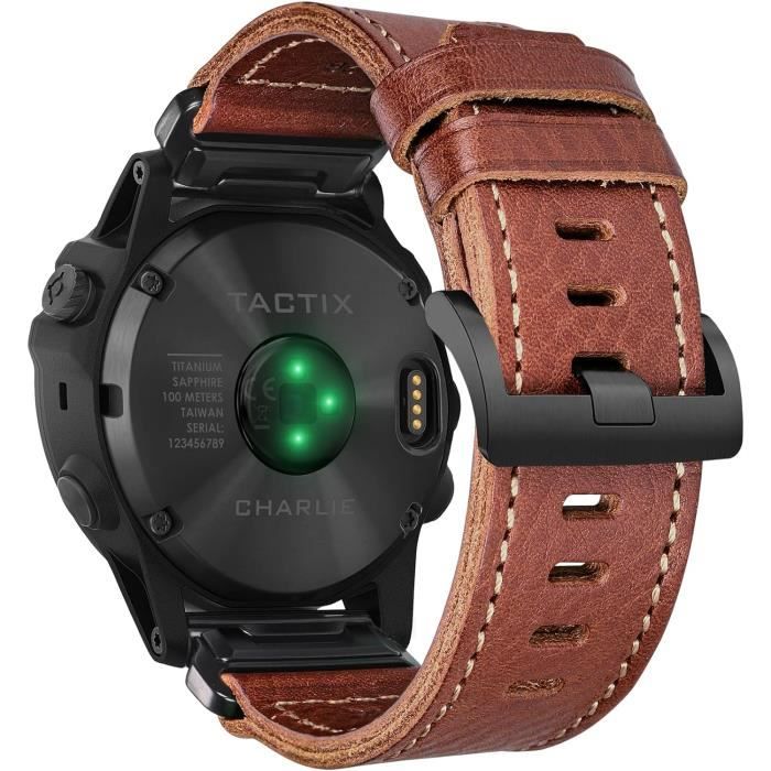 Bracelet sangle de montre en Nylon pour Garmin Fenix 5/ Forerunner 935/Approach  S60 GPS(Bleu) , - Achat/vente bracelet de montre - Cdiscount