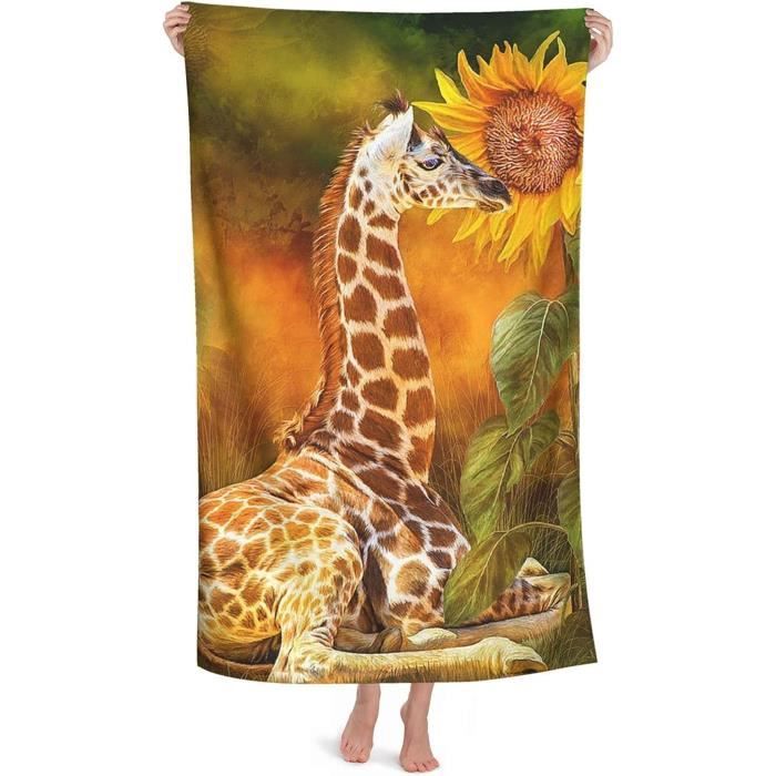 Serviette Microfibre De Voyage – Geckodesign – 80x160 Cm – Pliable Et Compacte