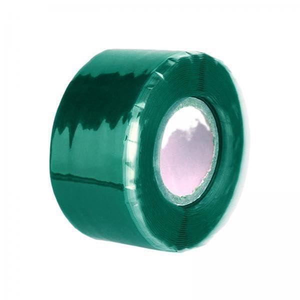 Lot De 4 Rouleaux De Ruban Silicone Auto-amalgamant - 1 Pouce De Large, 10 Pieds Par Rouleau, Noir | Réparation De Fuites