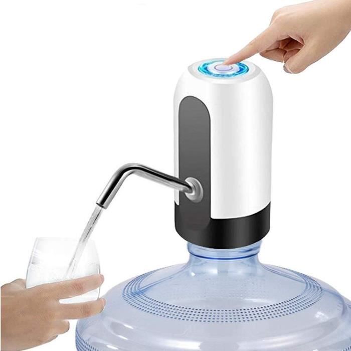 Pompe à bouteille d'eau électrique, distributeur d'eau potable automatique  à chargement USB,bouteille universelle de 2 à 5 gallons - Cdiscount Maison
