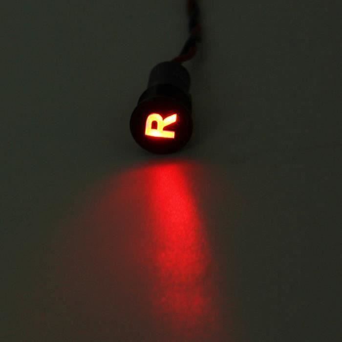 Led Rouge Panne Au Auto LED Ampoules R (Rouge) 12V 24V Symbole 14mm Panneau Dash d ...