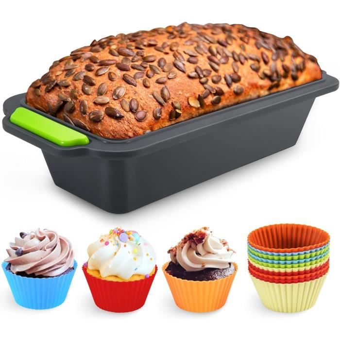 Mini Stampini Torte Neri YIXNSW Stampini Per Crostate 16 Pezzi - Teglie Mini Torte In Acciaio Al Carbonio, Per Muffin, Quiche E Dolci, Colore Nero Stampo Per Quiche - 9