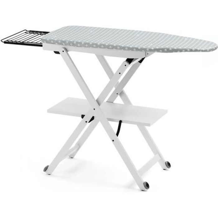Table à Repasser Pour Manches Rayen - Housse Aluminium Pliable 52x11 Cm