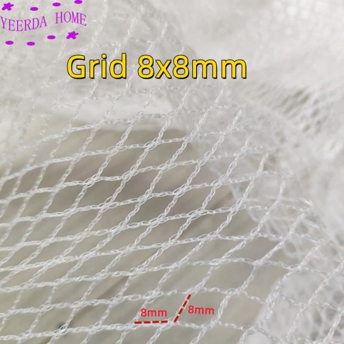 Filet Mesh Shell 1x10m - Mesh 8x8 mm - Filet Anti-grêle En Nylon, Filet De Protection ...